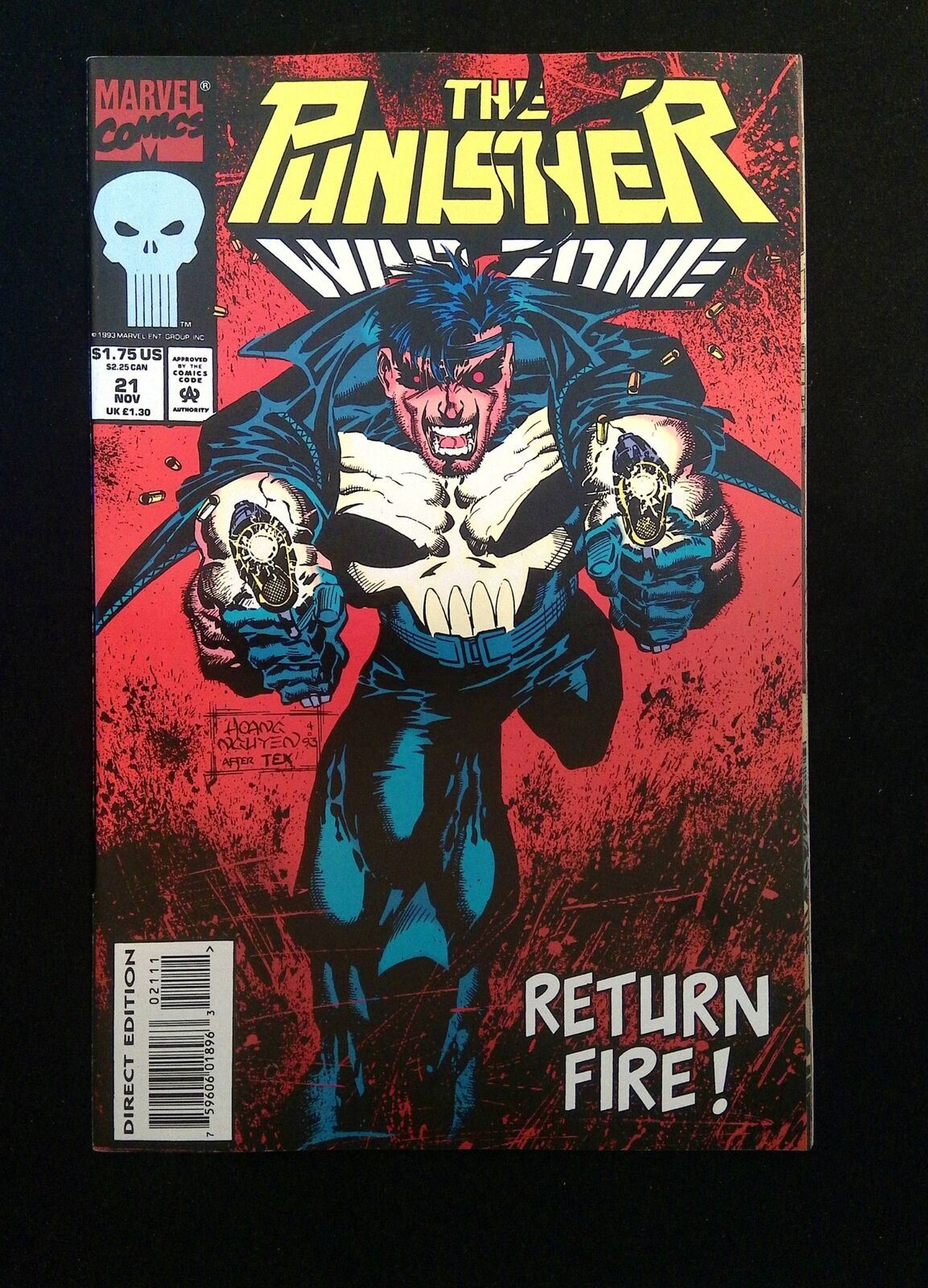 Punisher War Zone #21 MARVEL Comics 1993 VF/NM