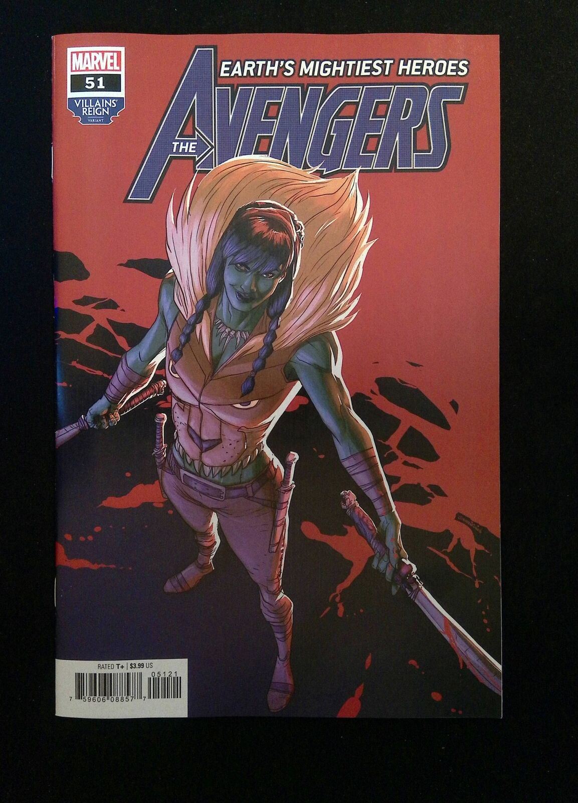 Avengers #51B (8TH SERIES) MARVEL Comics 2022 VF/NM WOODS VARIANT