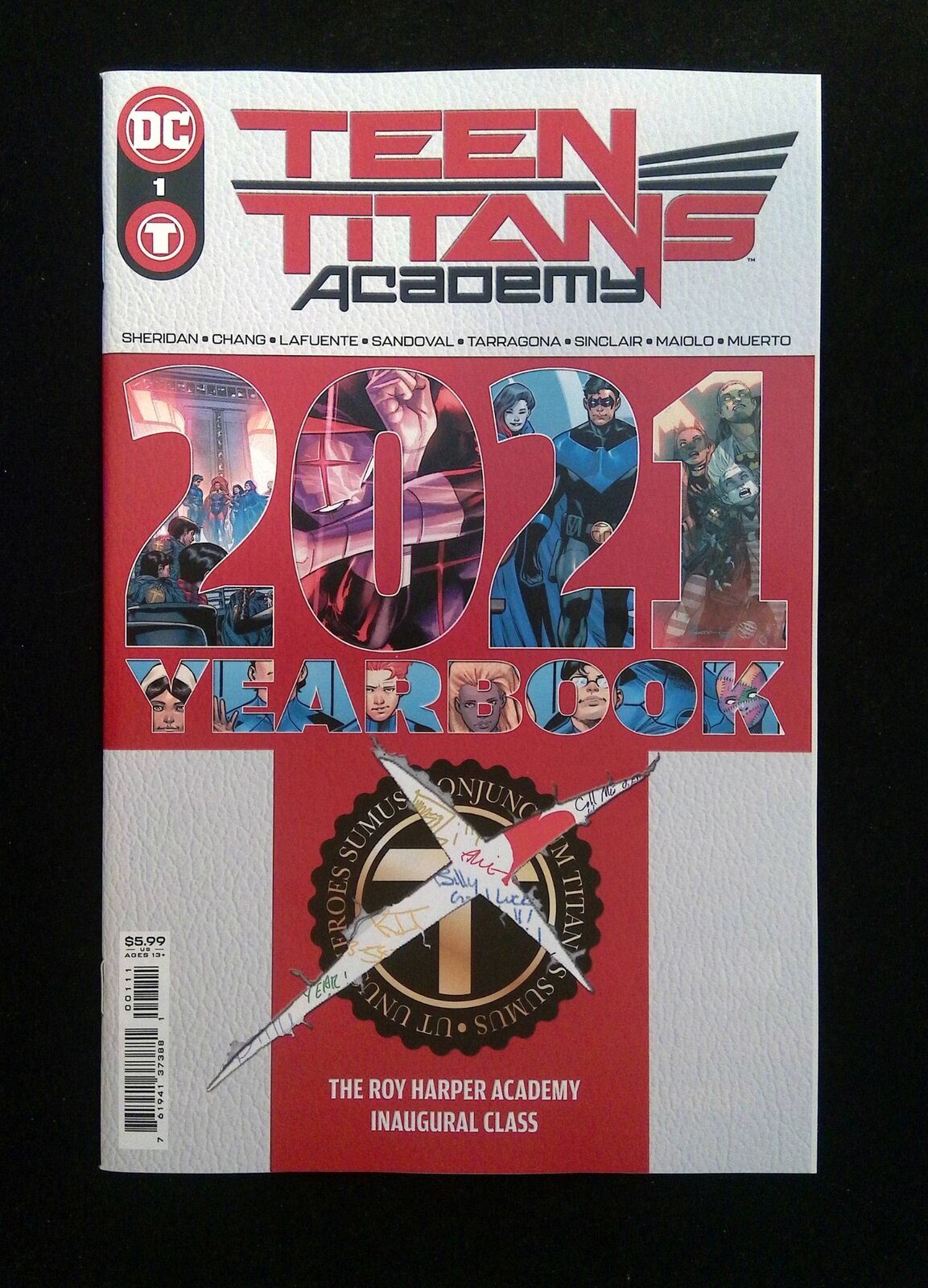 Teen Titans Academy Yearbook #1 DC Comics 2021 NM