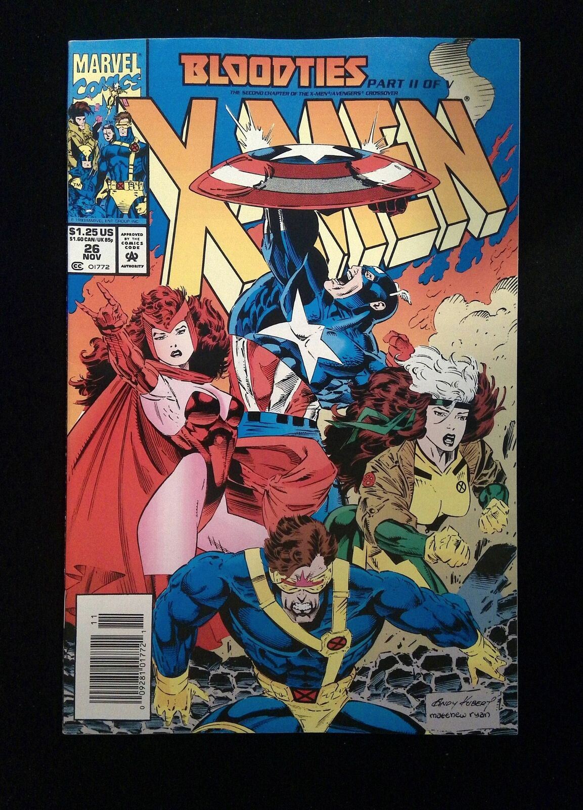 X-Men #26 MARVEL Comics 1993 NM- NEWSSTAND