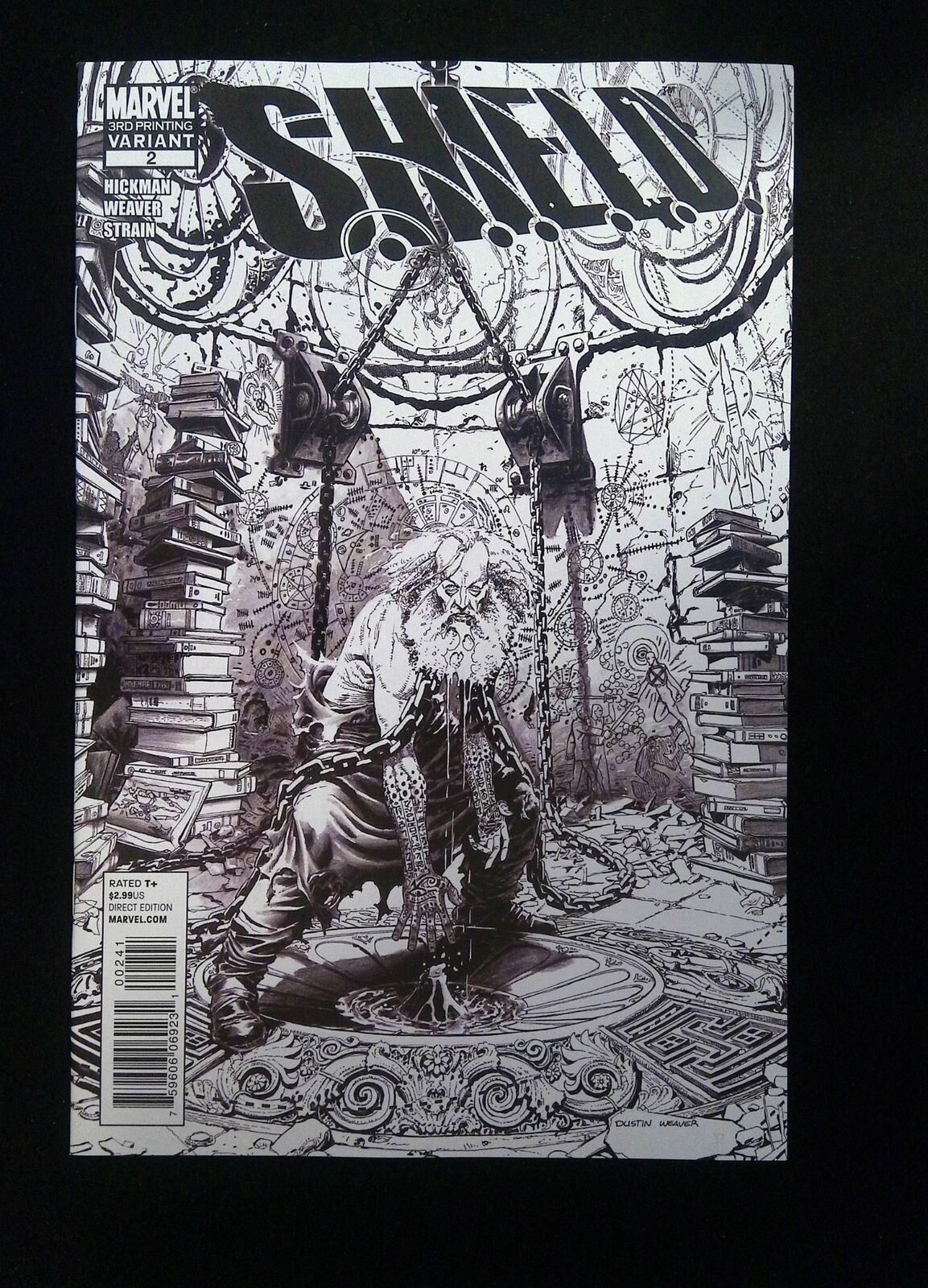 SHIELD #2D (2ND SERIES) MARVEL Comics 2010 NM VARIANT COVER