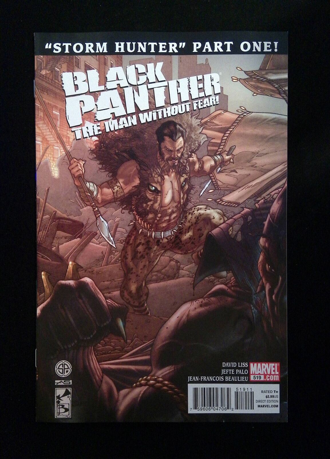 Black Panther The Man Without Fear #519 MARVEL Comics 2011 VF/NM