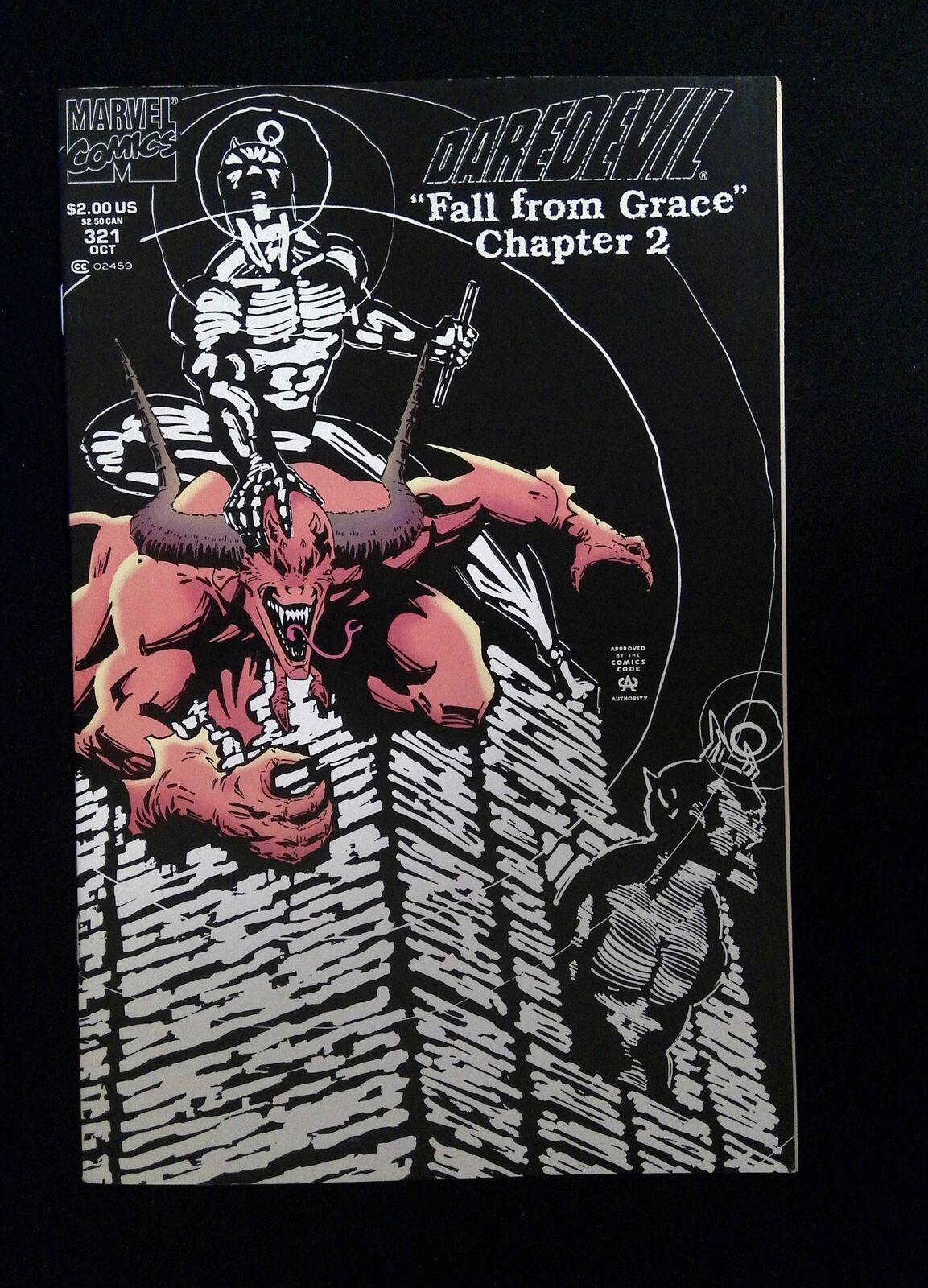 Daredevil #321 MARVEL Comics 1993 VF+