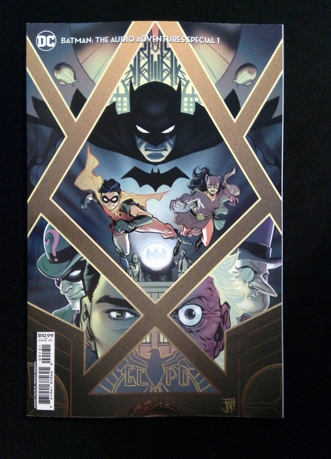 Batman the Audio Adventures Special #1B DC Comics 2021 NM VARIANT COVER