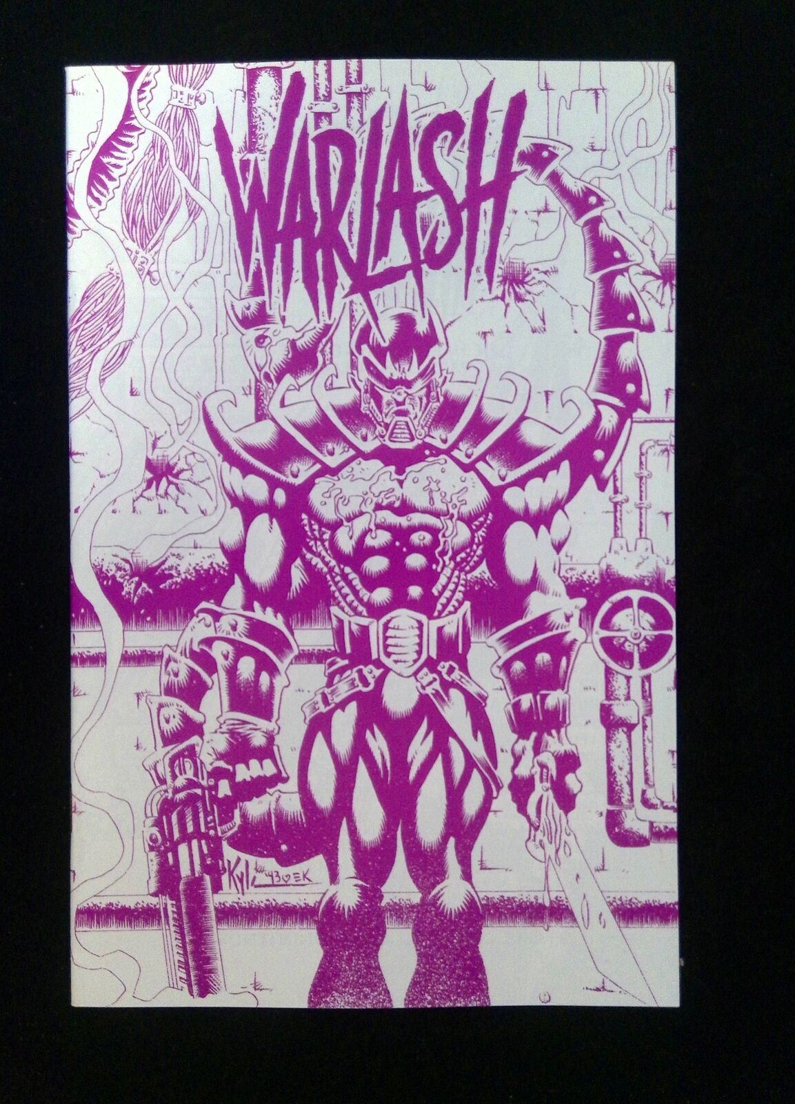 Warlash #A SHCAN-A CRY FOR DAWN Comics 1994 VF+ VARIANT COVER