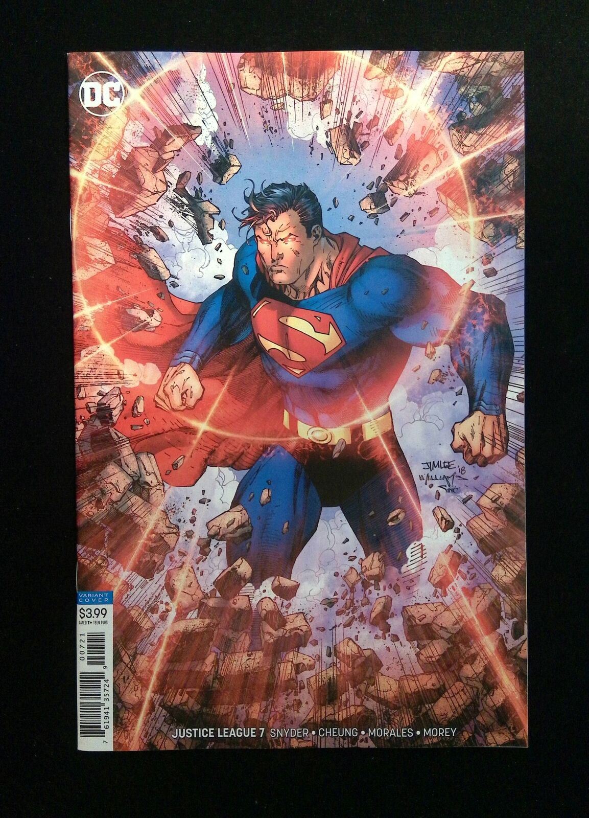 Justice League #7B DC Comics 2018 NM- LEE VARIANT