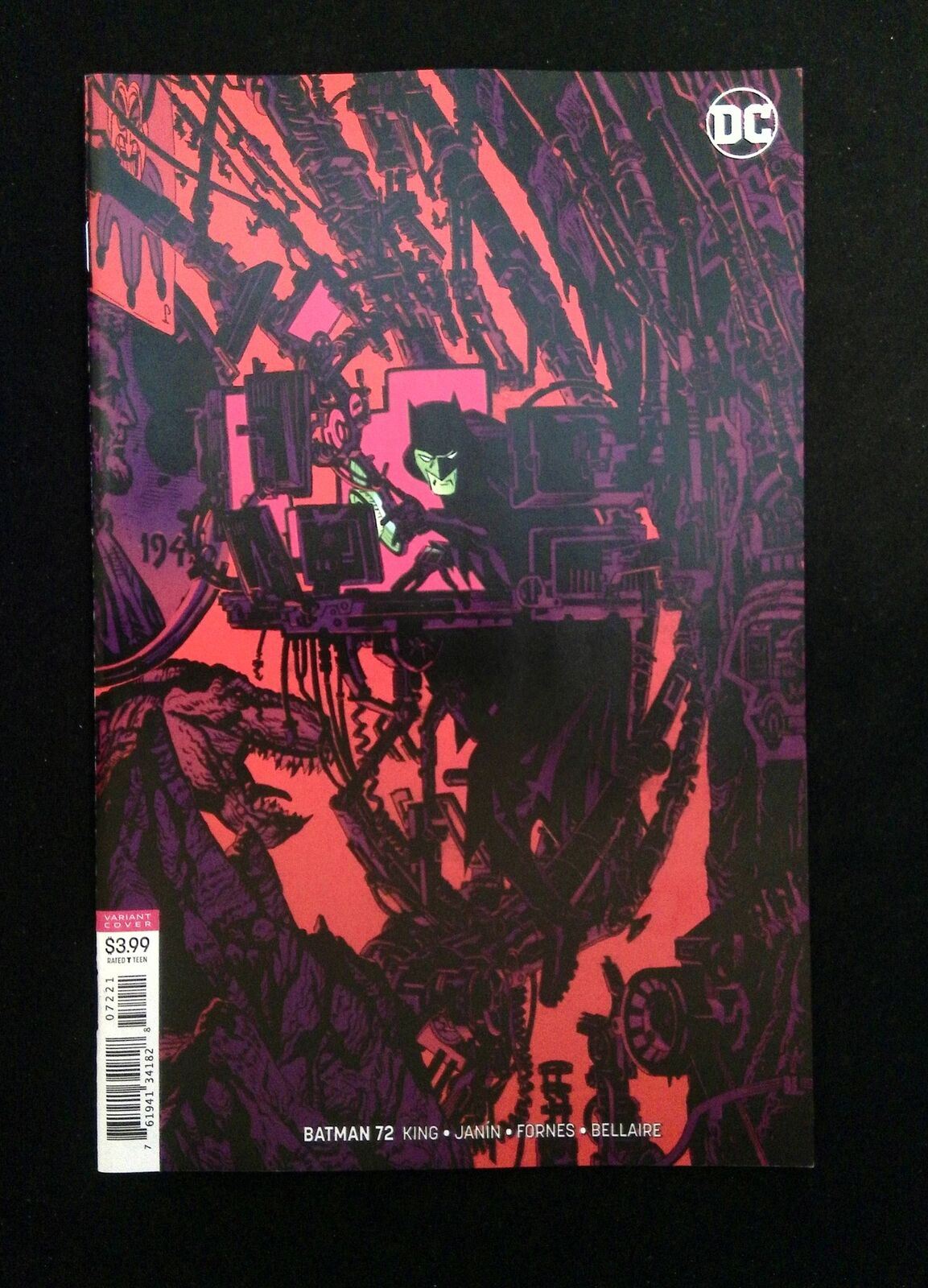 Batman #72B (3RD SERIES) DC Comics 2019 NM GOLDEN VARIANT