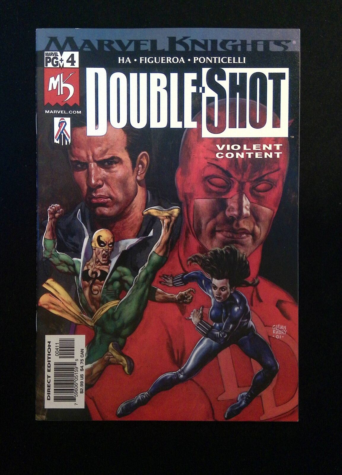 Marvel Knights Double Shot #4 MARVEL Comics 2002 VF+
