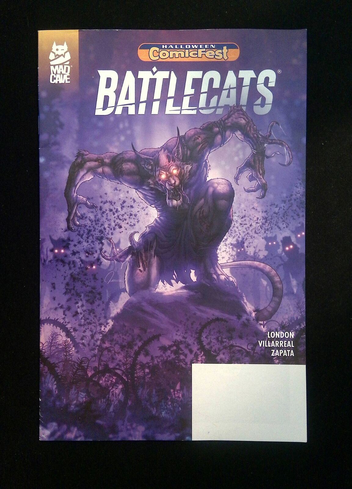 Battlecats Halloween ComicFest #0 MAD CAVE Comics 2019 VF+