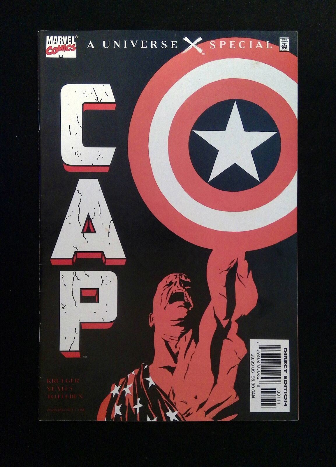 Universe X Cap #1 MARVEL Comics 2001 VF+