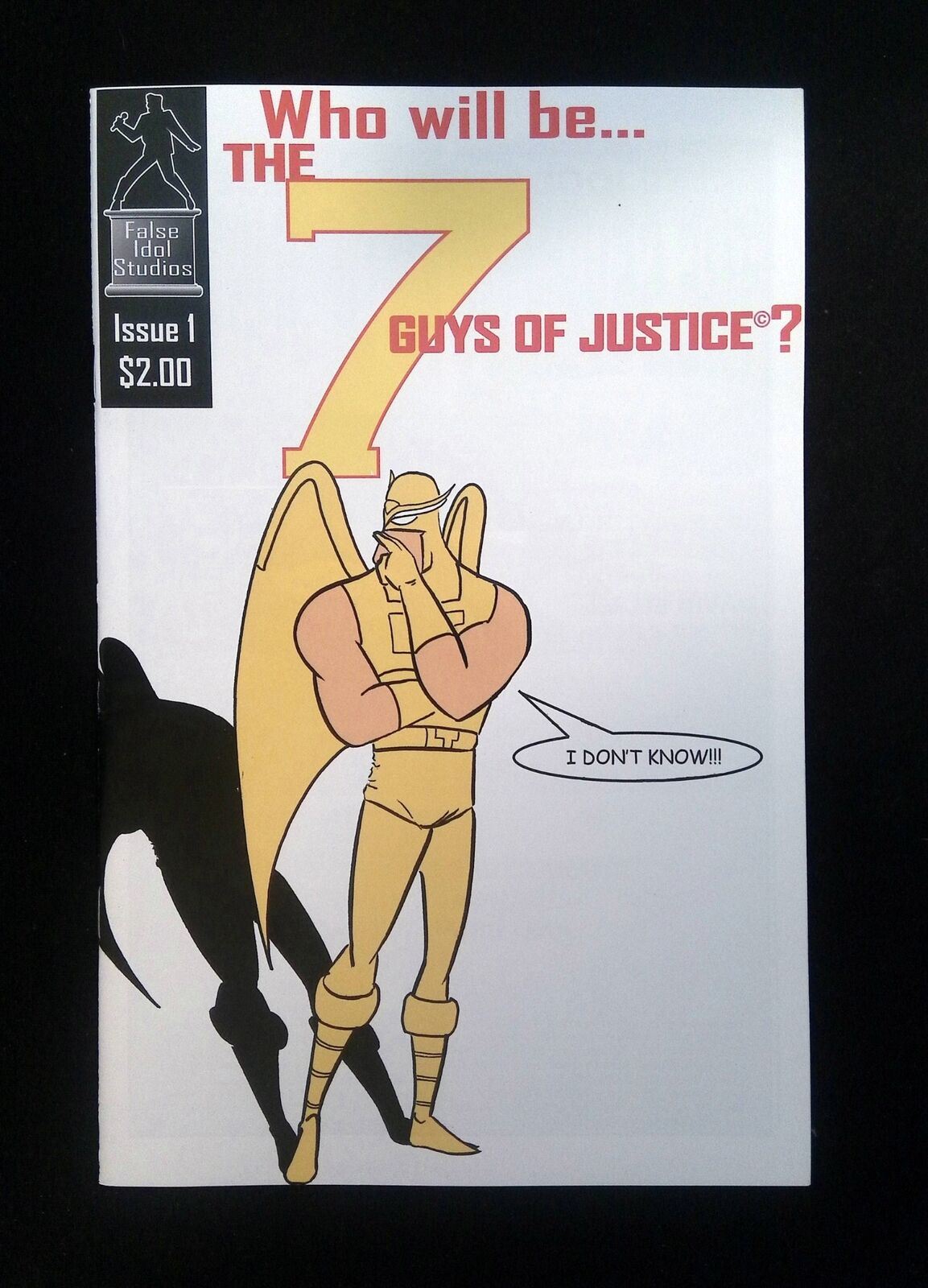 Seven Guys of Justice #1 FALSE IDOL STUDIOS Comics 2000 VF+