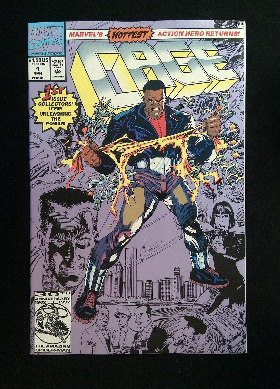 Cage #1 Marvel Comics 1992 VF+