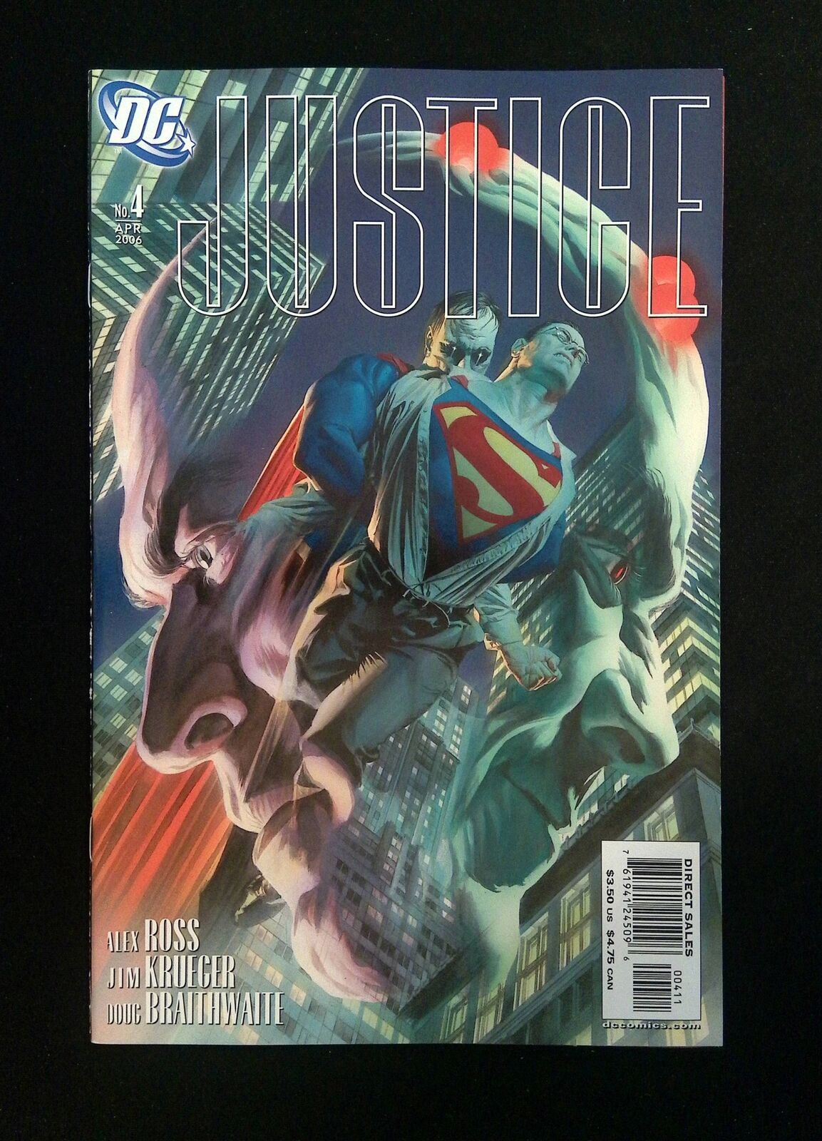 Justice #4 DC Comics 2006 NM