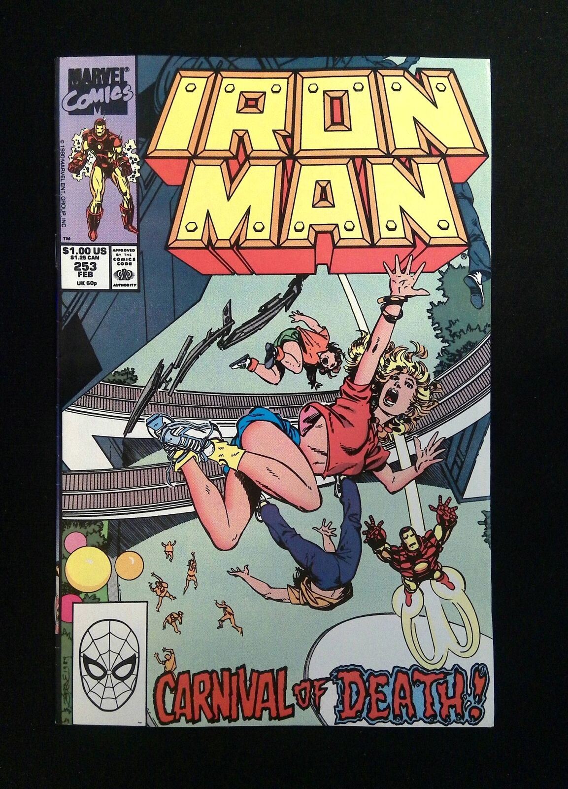 Iron Man #253 Marvel Comics 1990 VF-