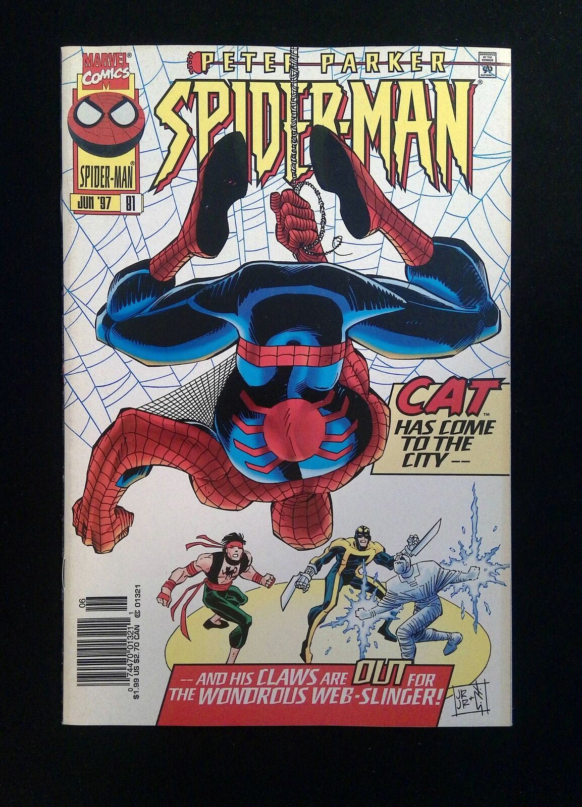 Peter Parker Spider-Man #81 Marvel Comics 1997 VF Newsstand