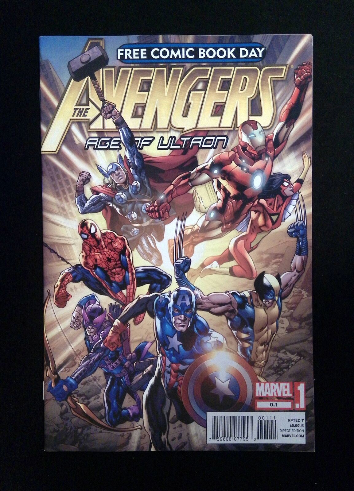 Avengers Age of Ultron FCBD #0.1 MARVEL Comics 2012 NM