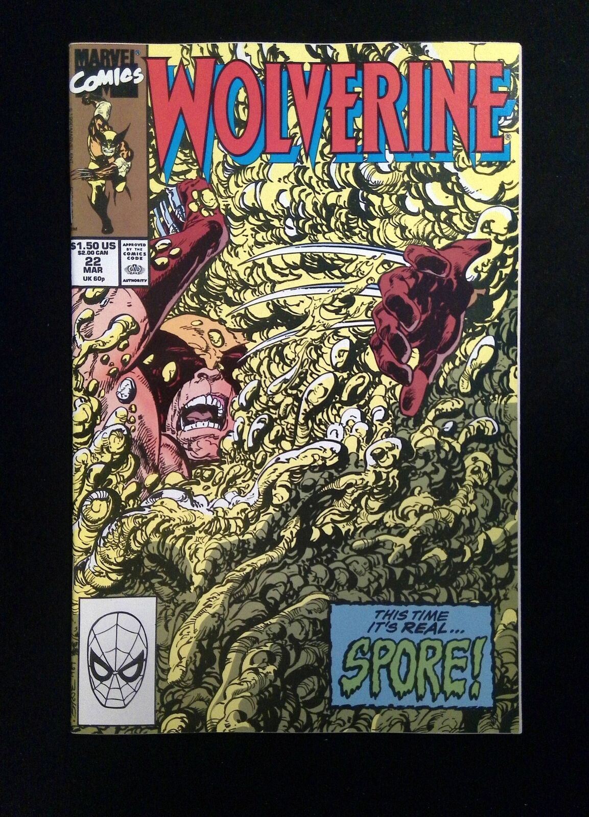 Wolverine #22 MARVEL Comics 1990 NM-