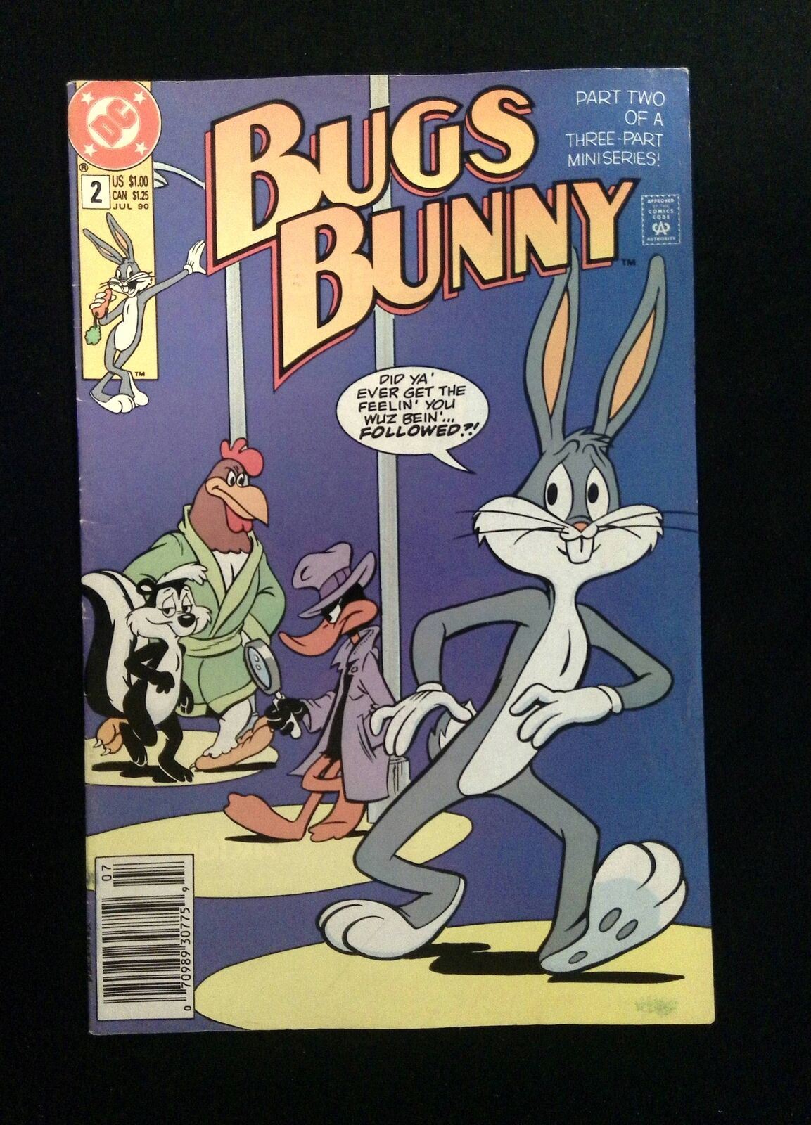 Bugs Bunny #2 DC Comics 1990 VF- Newsstand