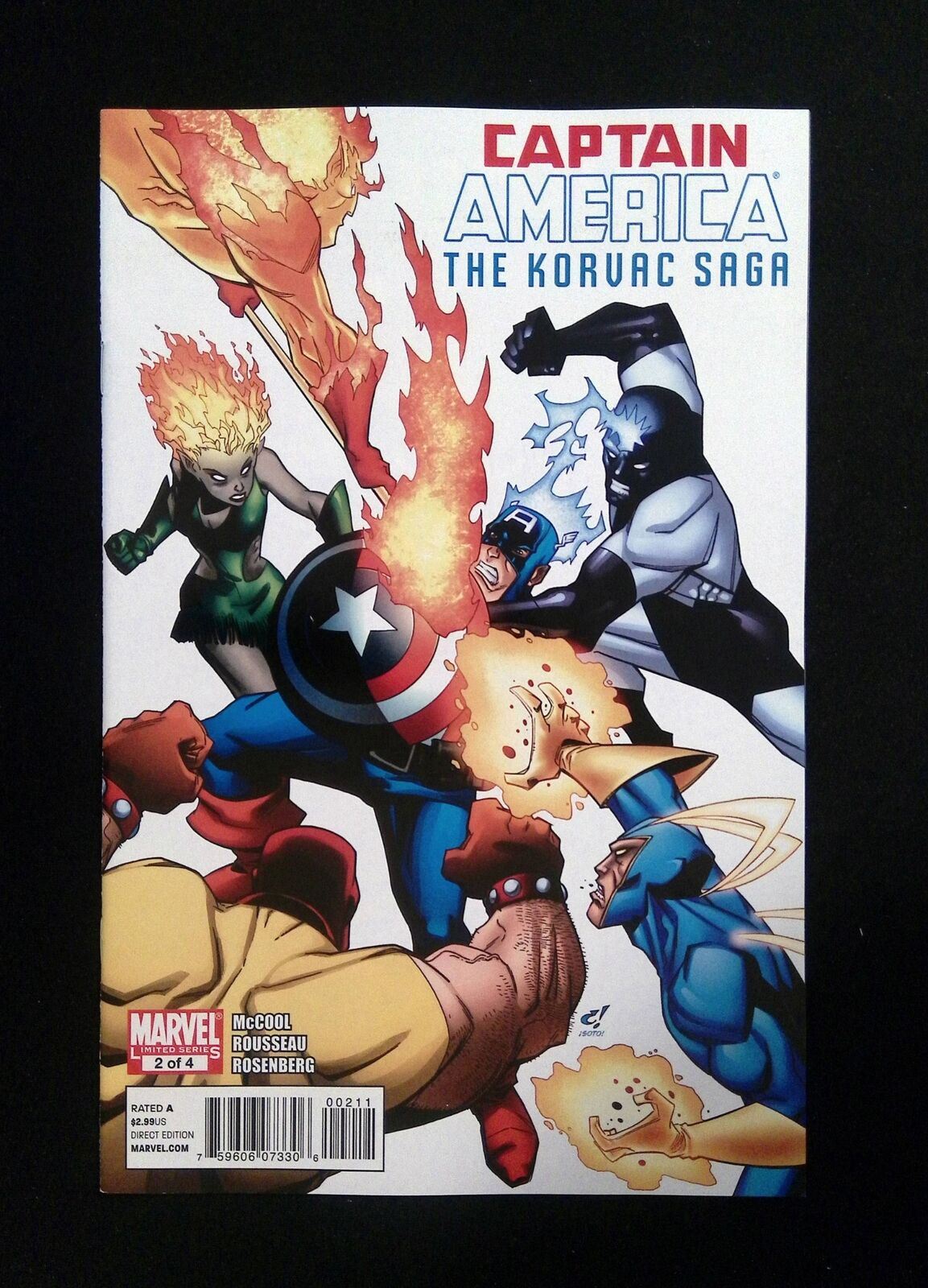 Captain America The Korvac Saga #2 MARVEL Comics 2011 VF/NM