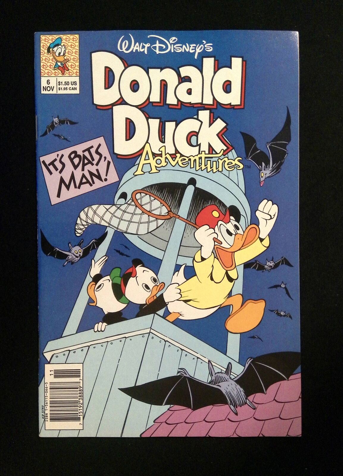 Donald Duck Adventures #6 WALT DISNEY Comics 1990 NM- Newsstand