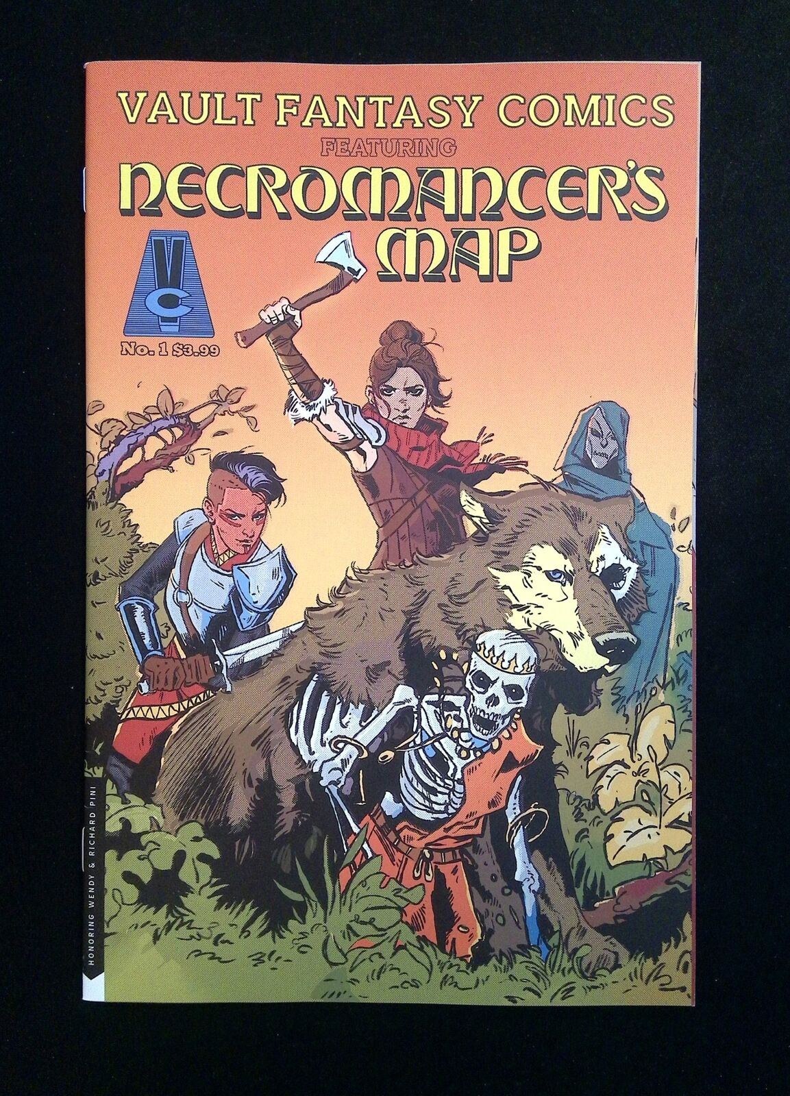 Necromancer's Map #1B VAULT COMICS Comics 2019 NM+ Gooden Variant