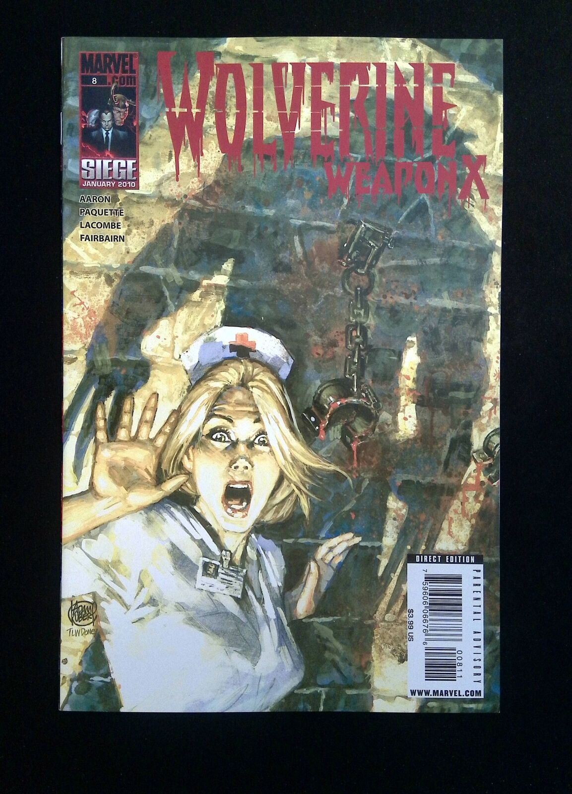 Wolverine Weapon X #8 Marvel Comics 2010 NM