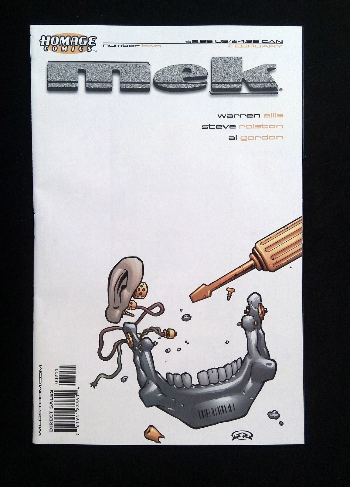 Mek #2 DC/WILDSTORM Comics 2003 VF+
