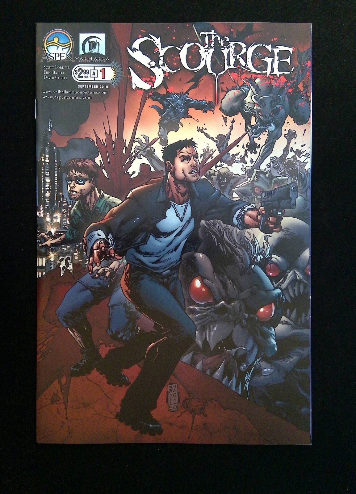 Scourge #1 ASPEN Comics 2010 VF/NM