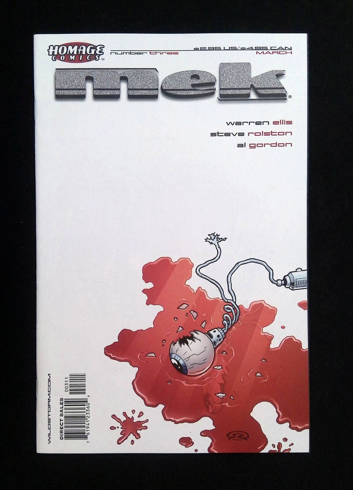 Mek #3 DC/WILDSTORM Comics 2003 VF/NM