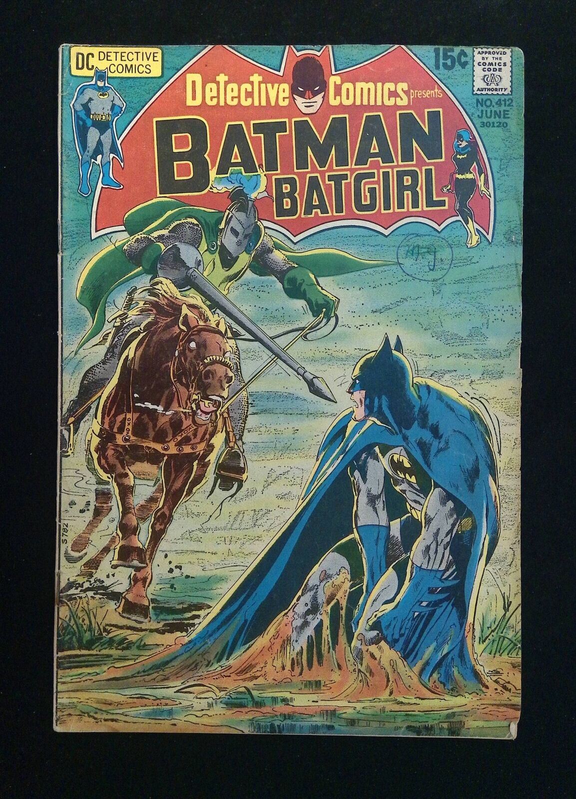 Detective Comics #412 DC Comics 1971 FN