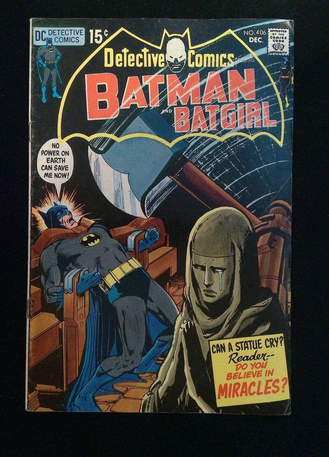 Detective Comics #406 DC Comics 1970 FN