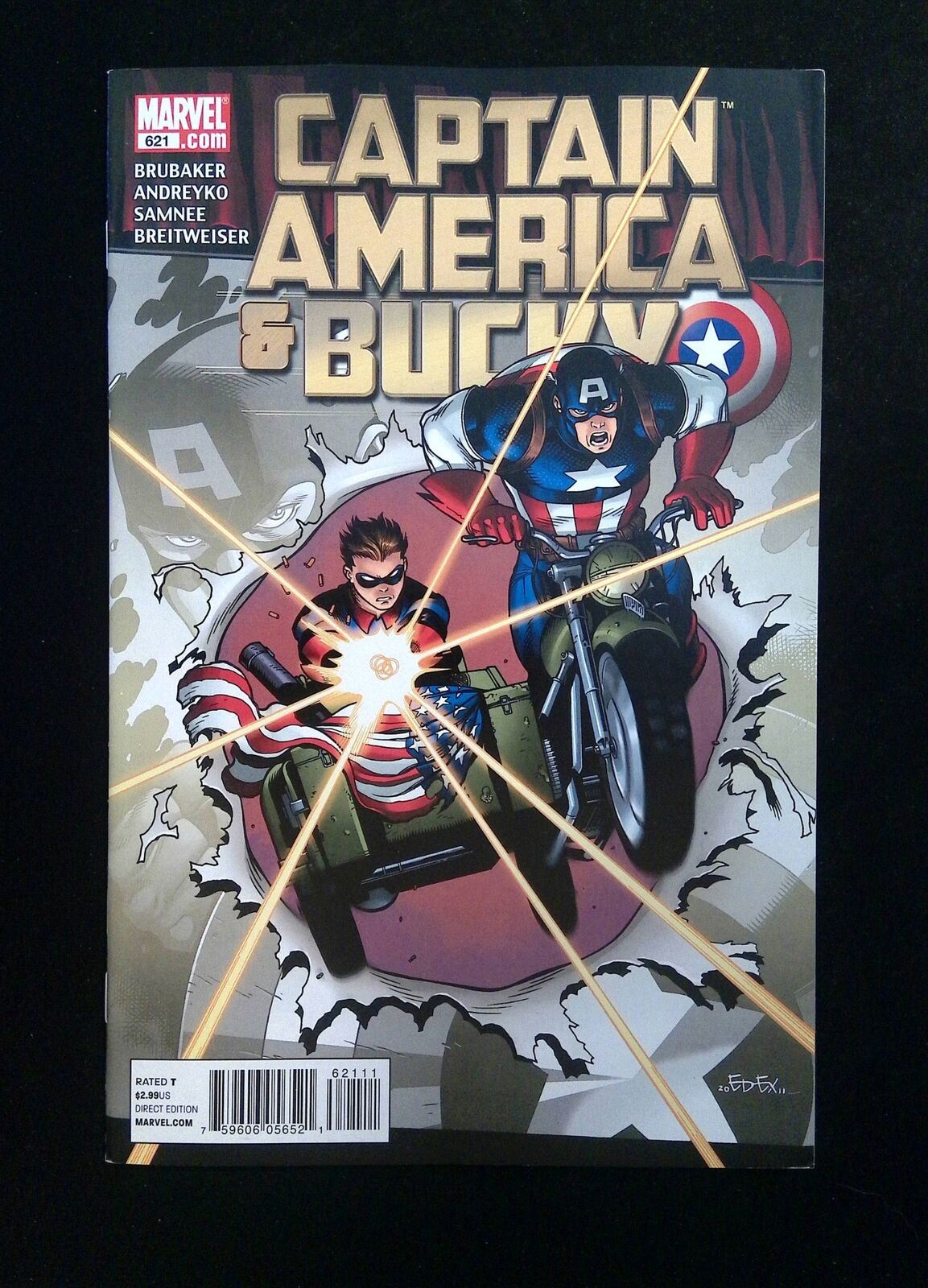 Captain America And Bucky #621 MARVEL Comics 2011 VF/NM