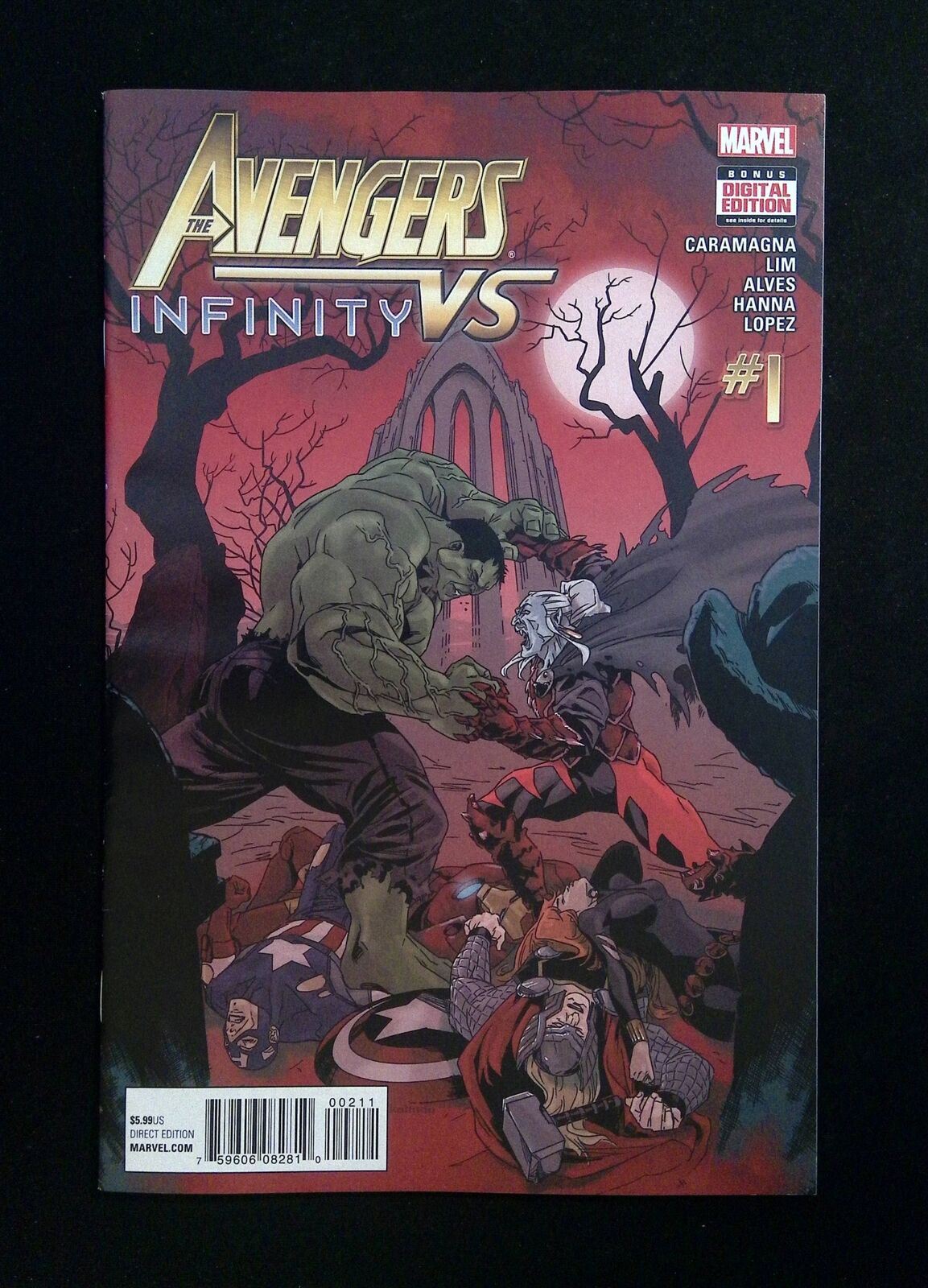 Avengers Vs. Infinity #1 MARVEL Comics 2016 VF+