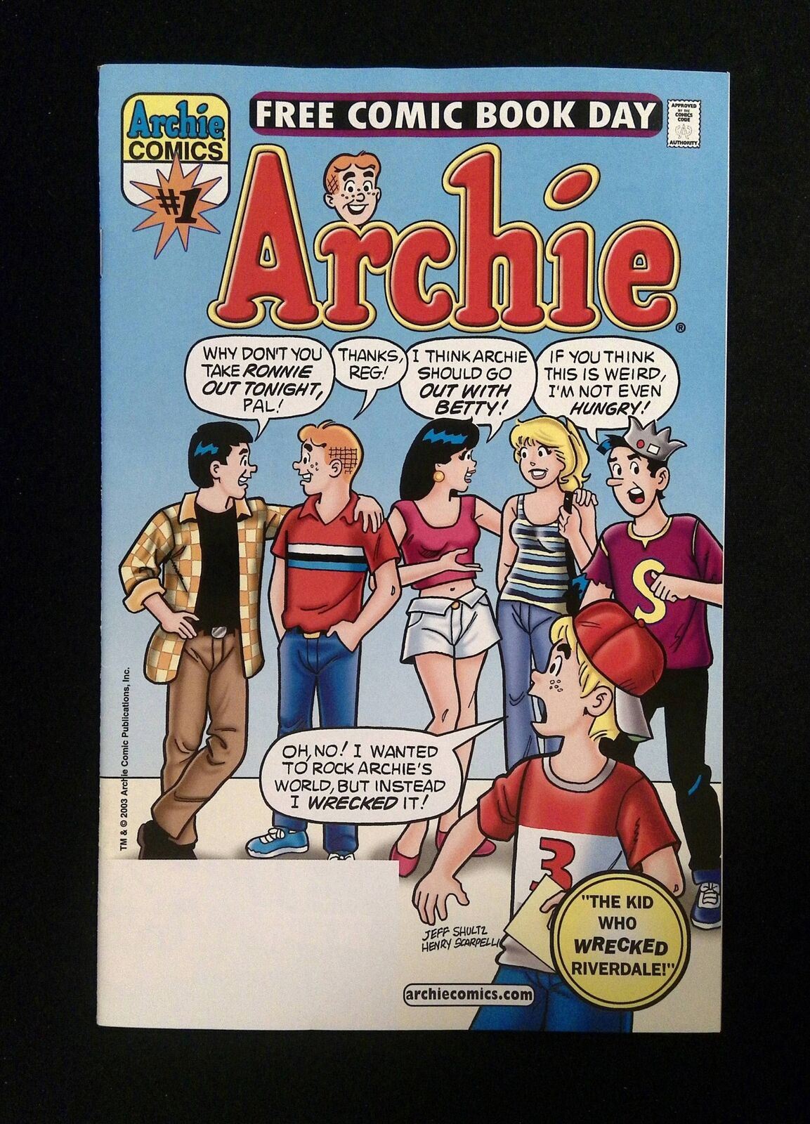 Archie Fcbd #1 ARCHIE Comics 2003 VF/NM
