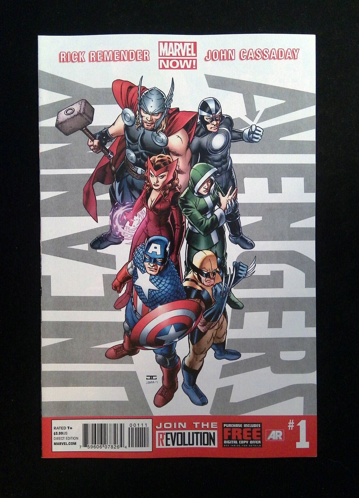 Uncanny Avengers #1 MARVEL Comics 2012 NM
