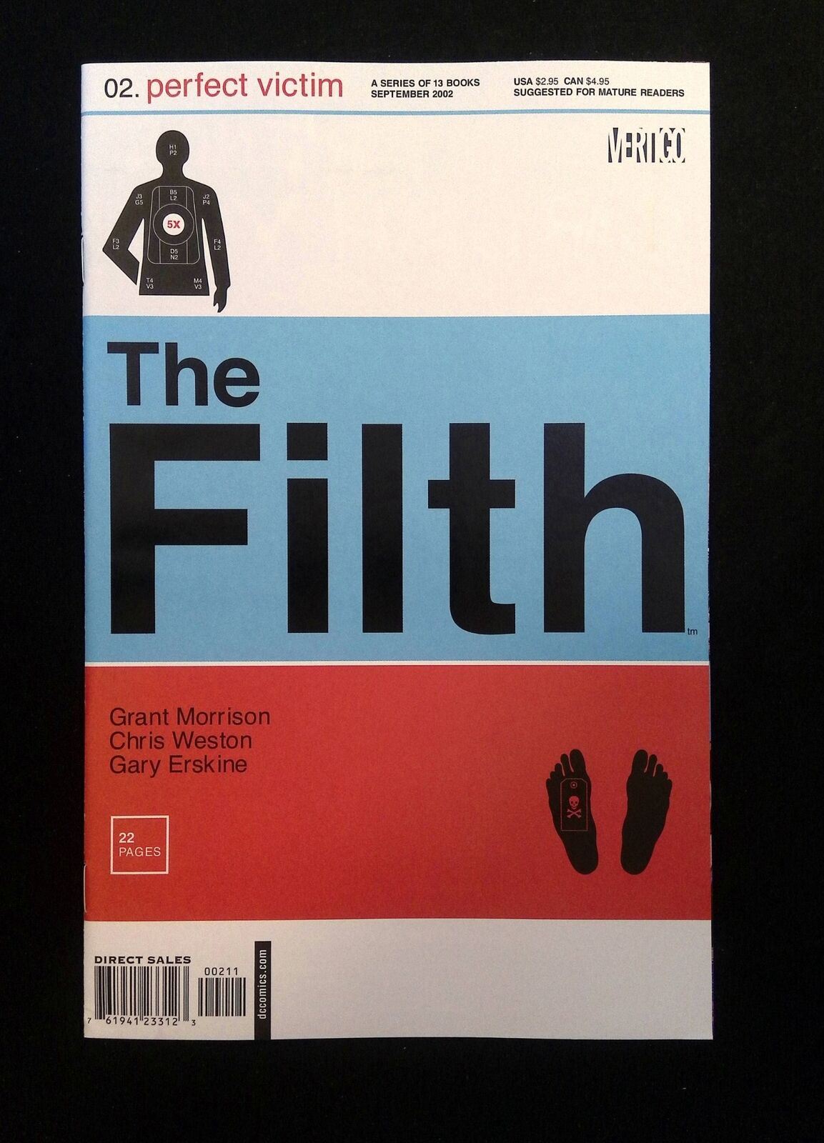 Filth #2 DC/VERTIGO Comics 2002 NM-