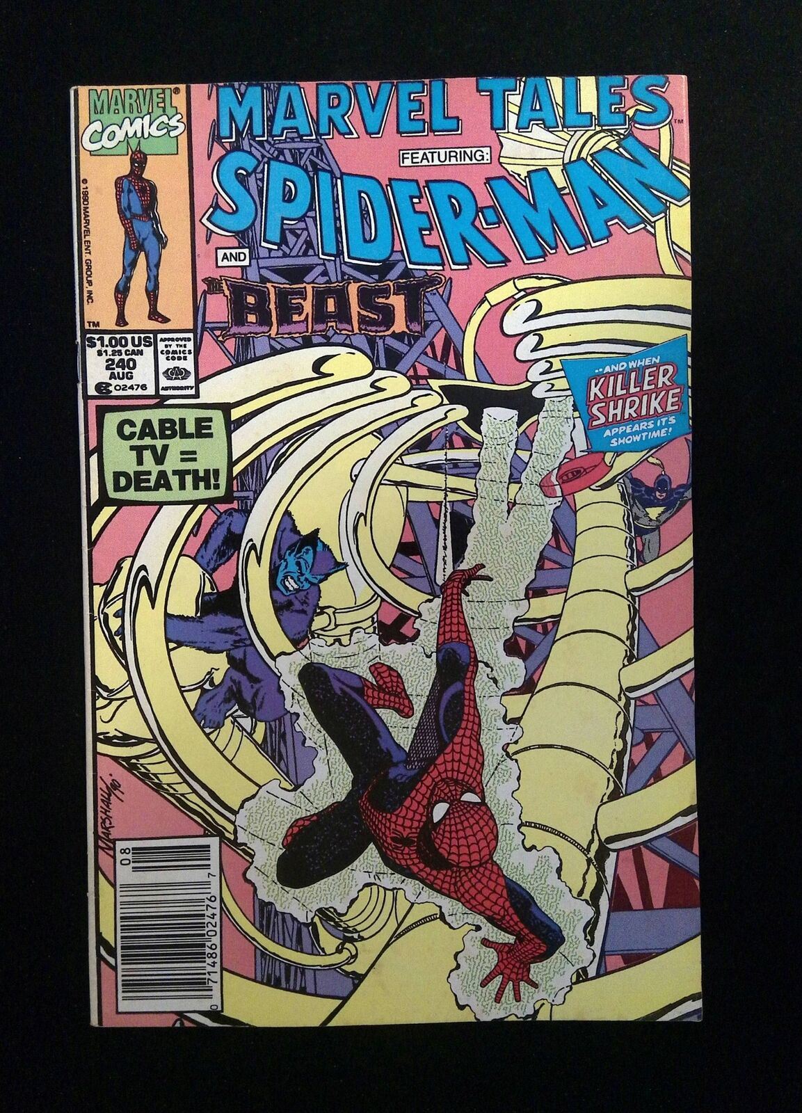 Marvel Tales #240 MARVEL Comics 1990 FN/VF NEWSSTAND