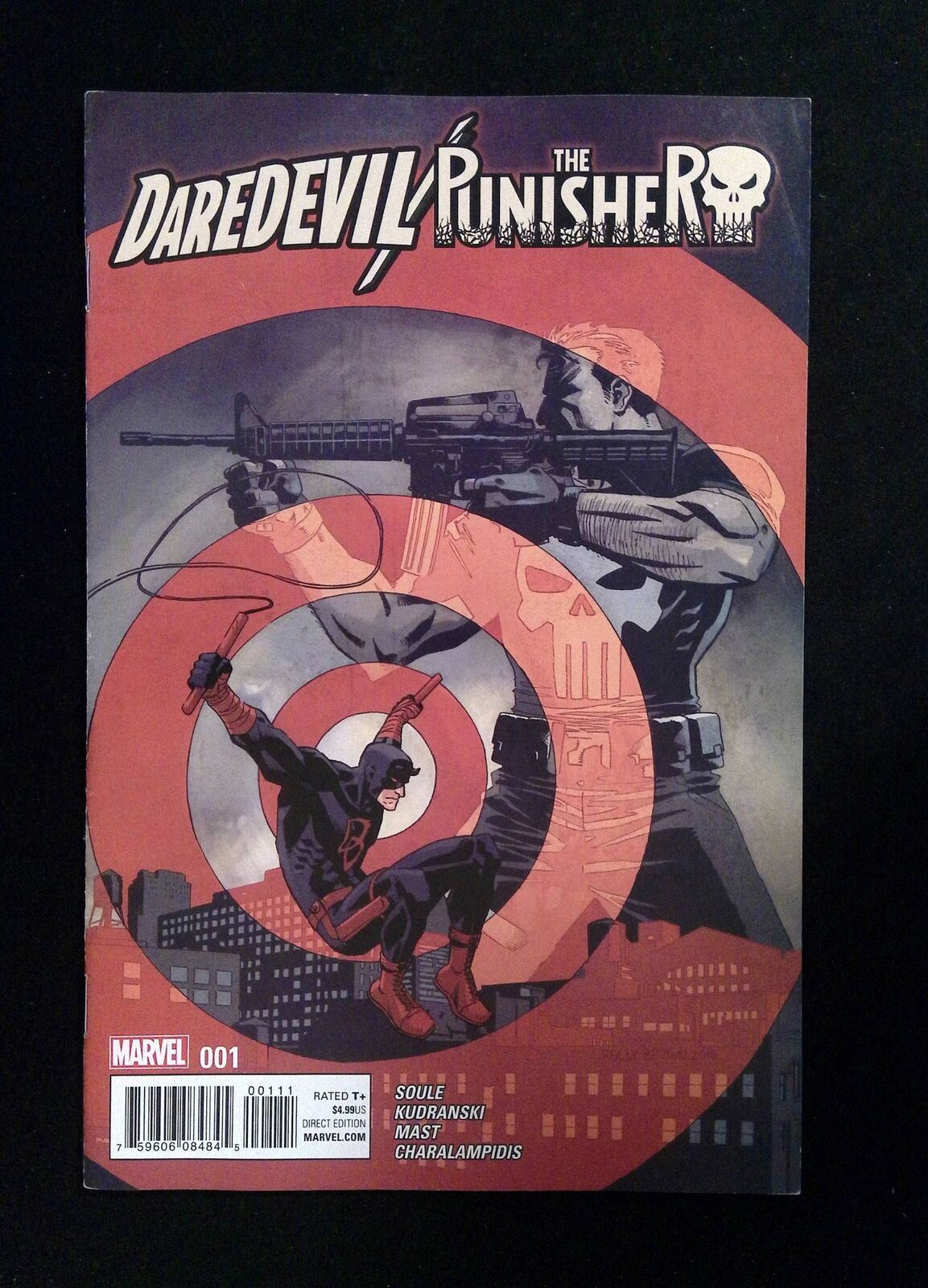 Daredevil Punisher #1 Marvel Comics 2016 VF+