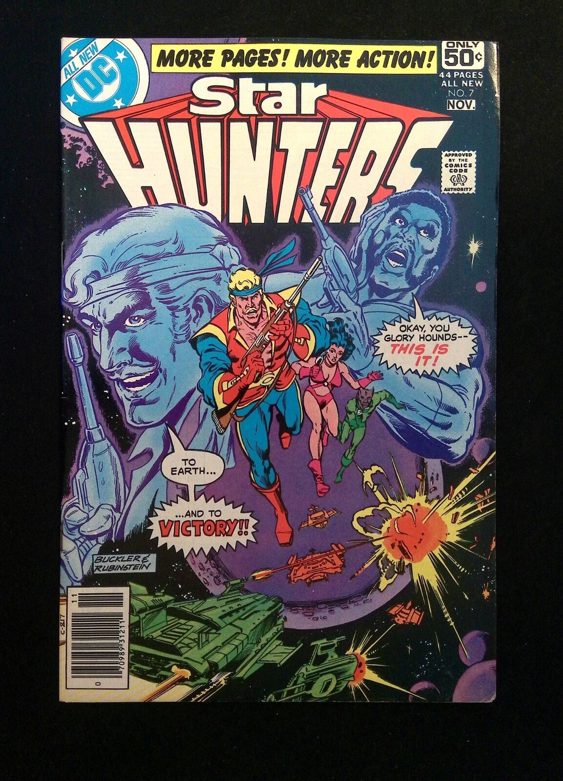 Star Hunters #7 DC Comics 1978 VF Newsstand