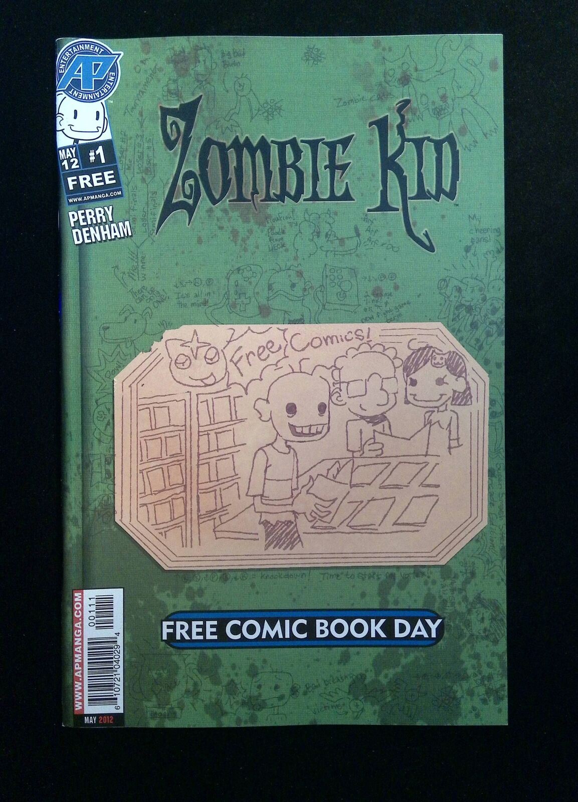 Zombie Kid FCBD Special #1 Antarctic Comics 2012 VF+ FCBD
