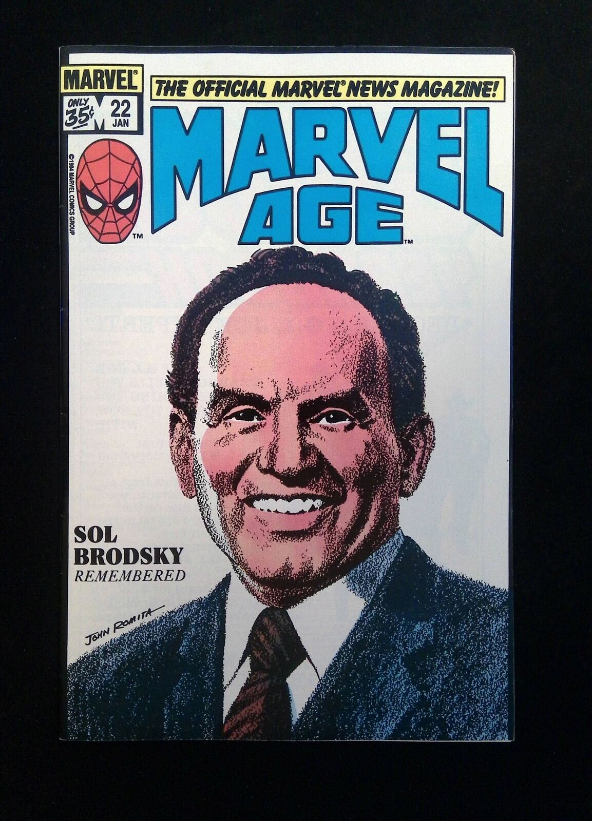 Marvel Age #22 Marvel Comics 1985 VF