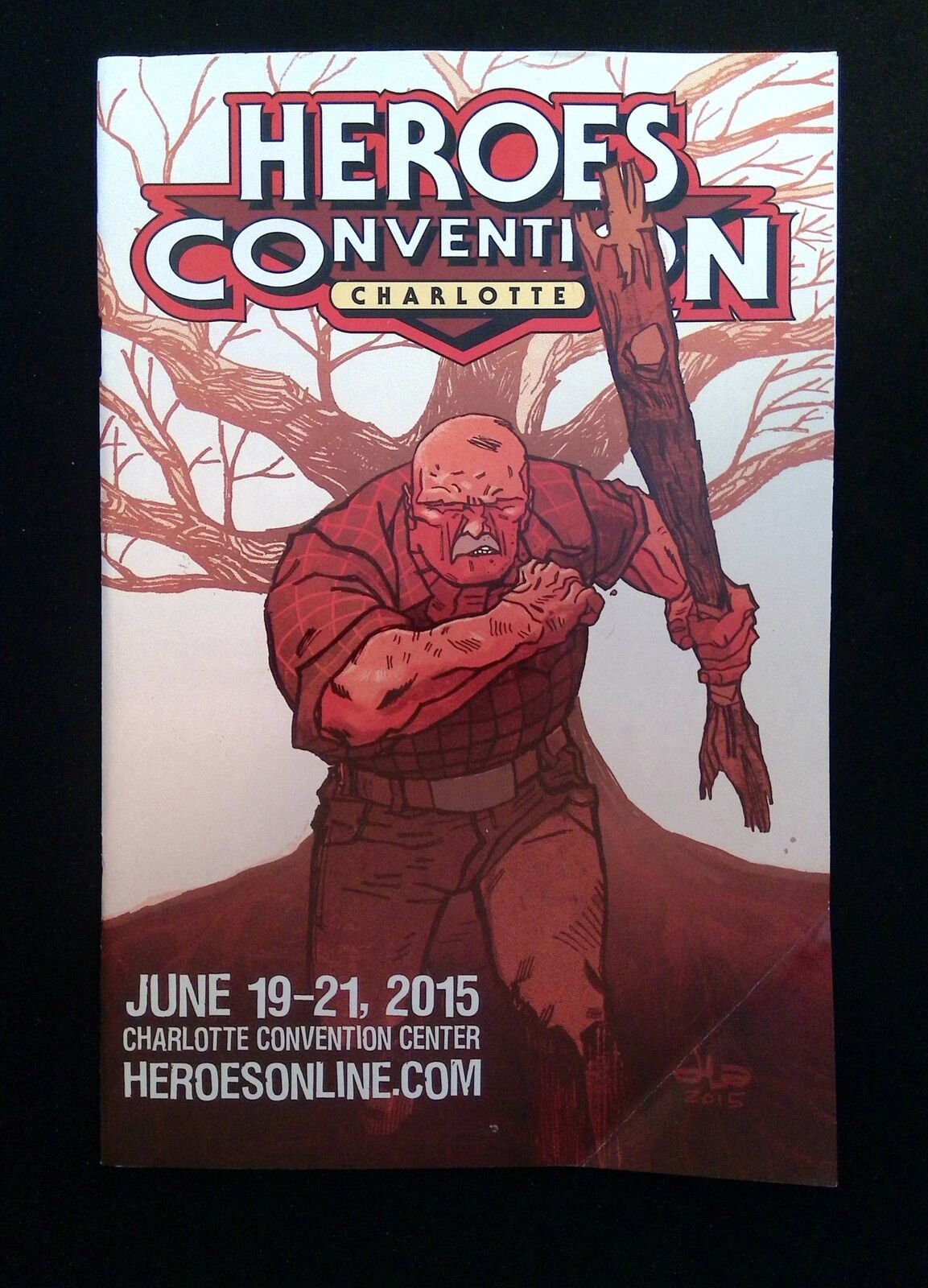 Heroes Convention Charlotte Program Book #2015 Heroes Aren't Hard To Find VF