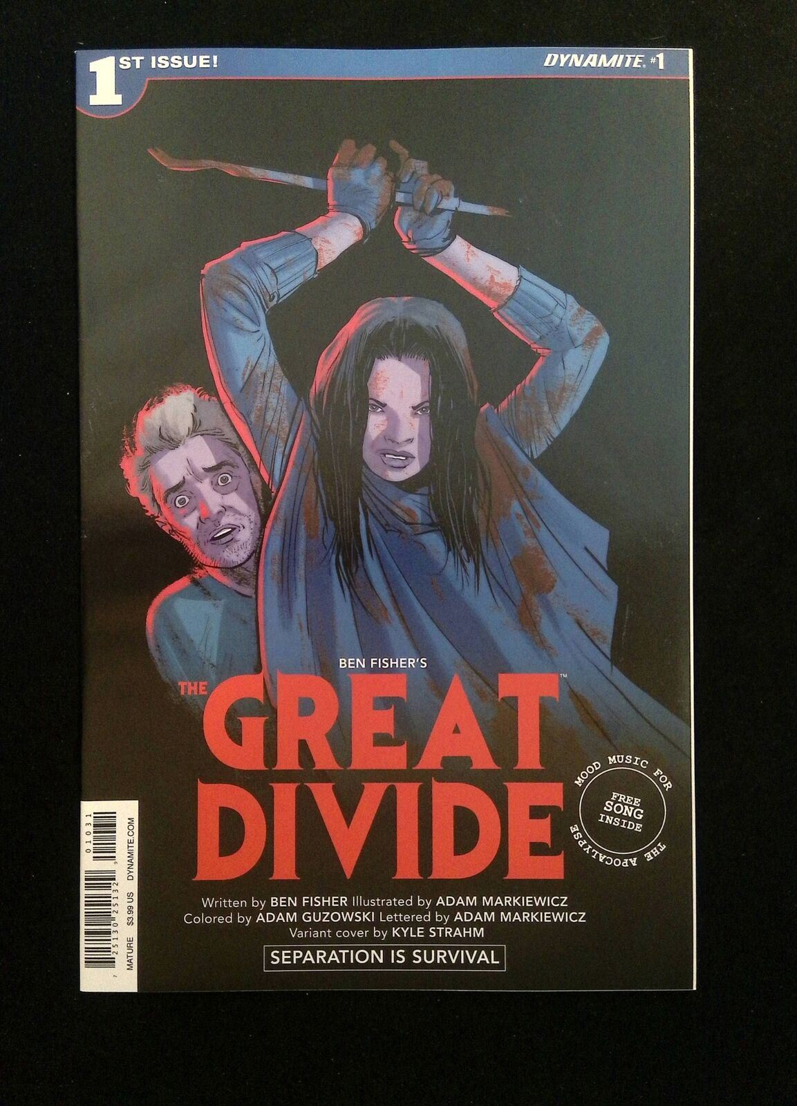 Great Divide #1C Dynamite Comics 2016 VF/NM Strahm Variant
