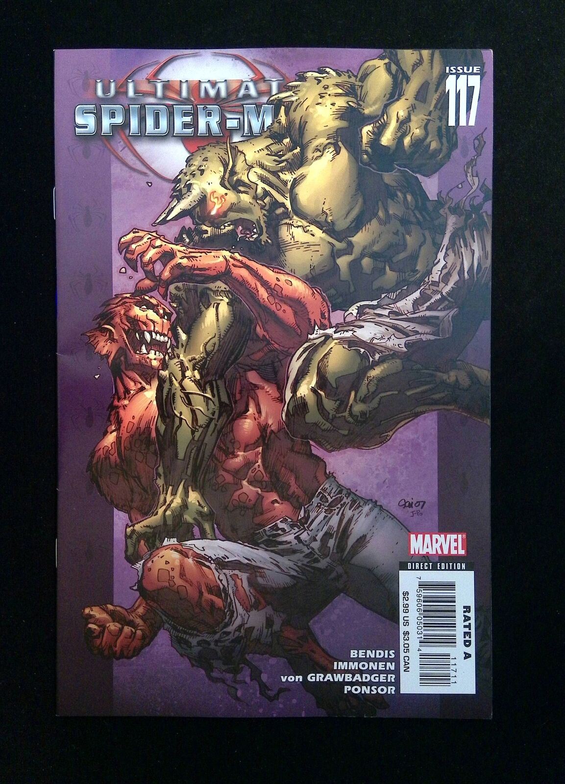 Ultimate Spider-Man #117 Marvel Comics 2008 VF/NM