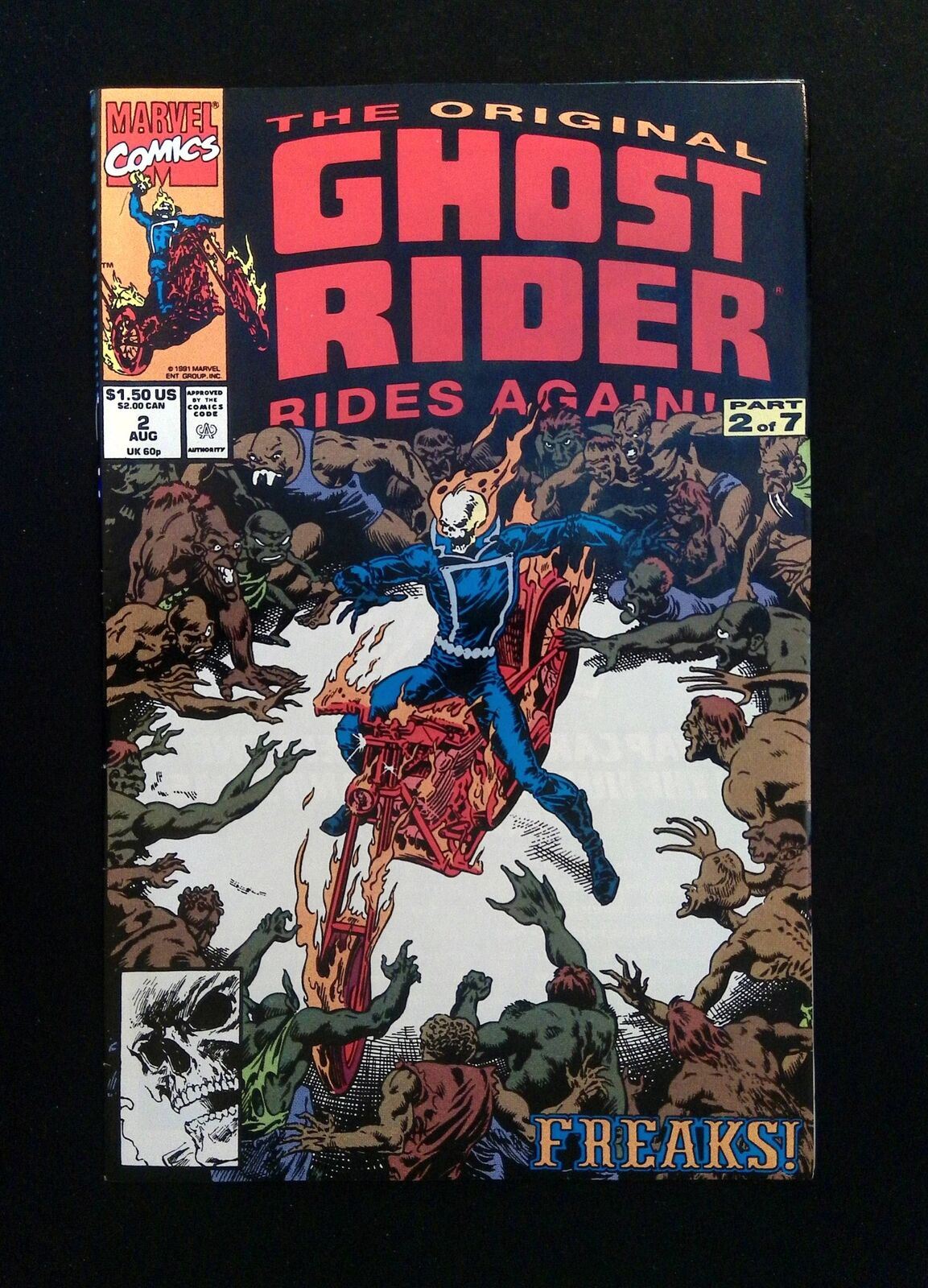Ghost Rider Rides Again #2 Marvel Comics 1991 VF+