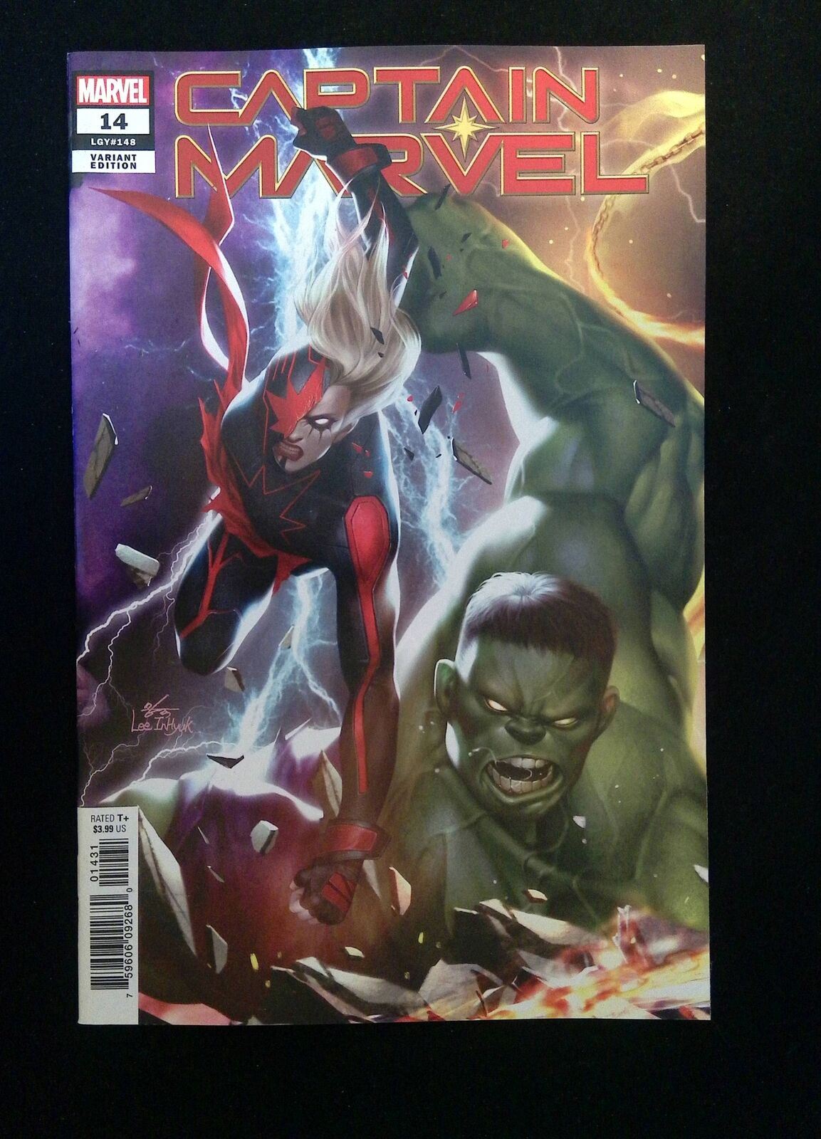 Captain Marvel #14B Marvel Comics 2020 NM-