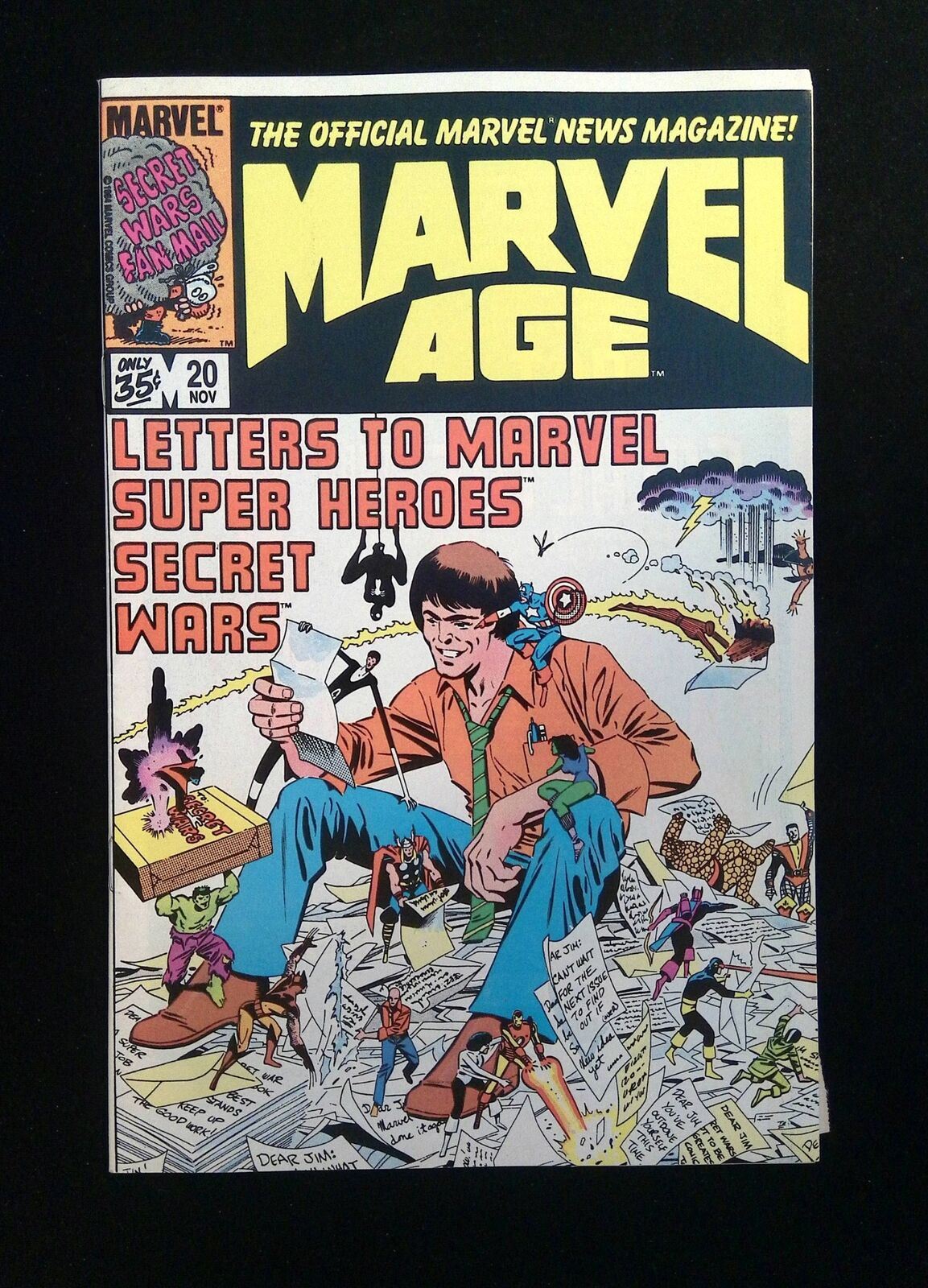 Marvel Age #20 Marvel Comics 1984 VF+