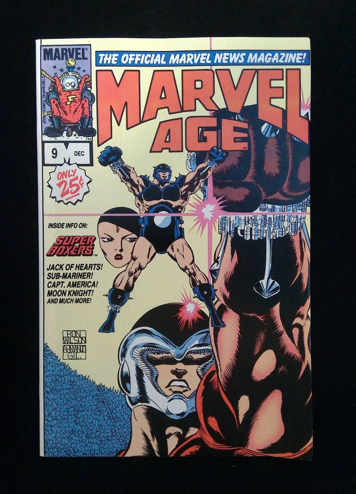 Marvel Age #9 Marvel Comics 1983 VF