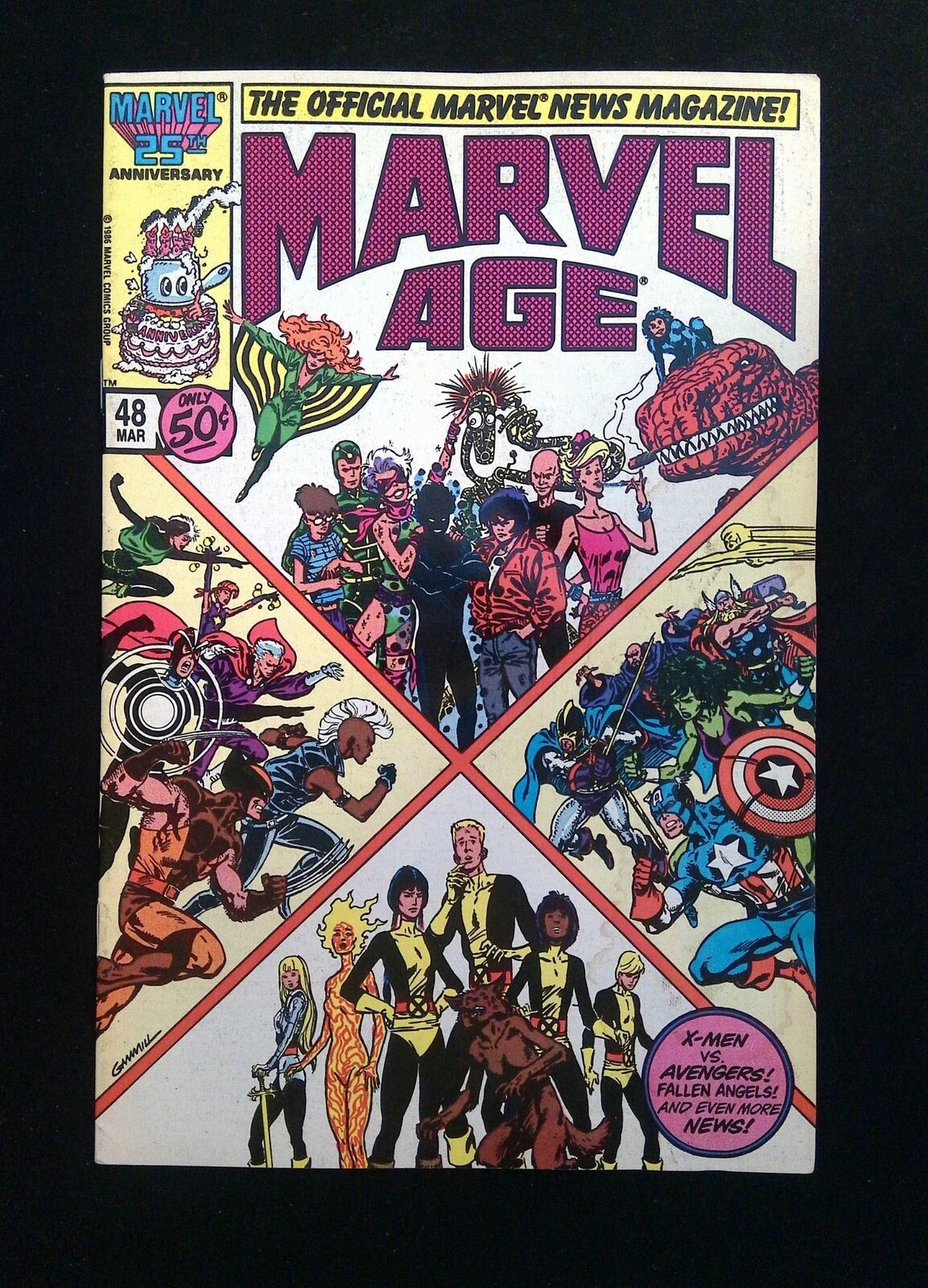 Marvel Age #48 Marvel Comics 1987 VF-
