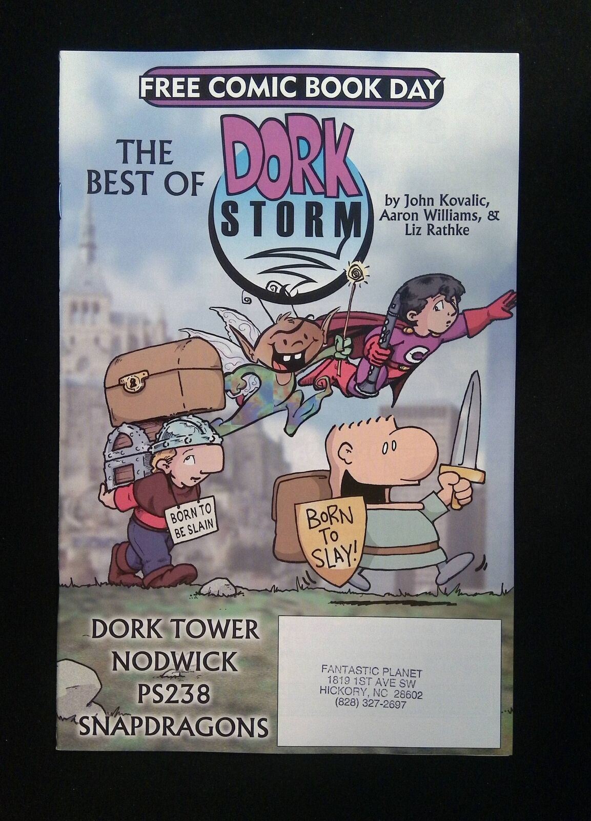 Best Of Dork Storm FCBD #1FCBD DORKSTORM PRESS Comics 2003 NM- VARIANT COVER